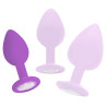 Ouch! Plug Diamond Regular – 6.5 x 2.8 cm Violet